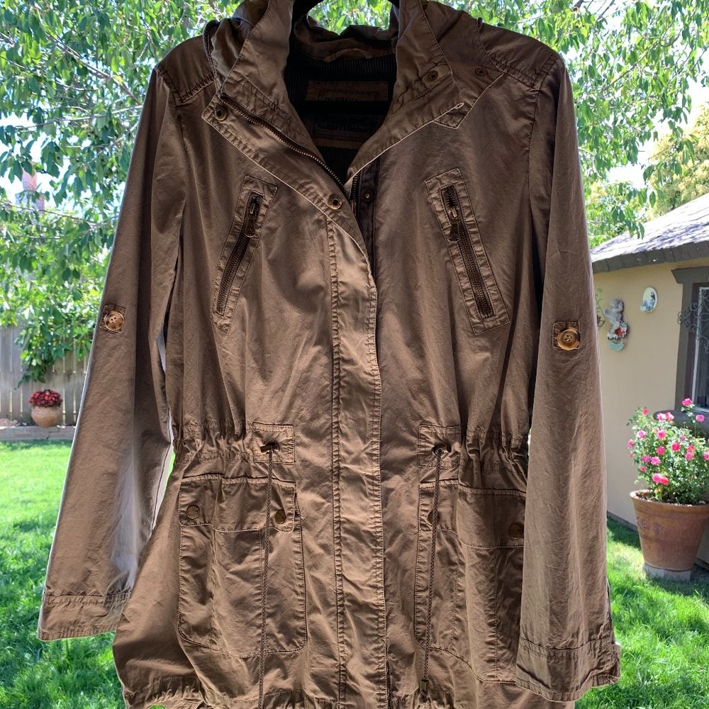 Levi Strauss Green Women’s Army Utility Jacket (Sz:XL)